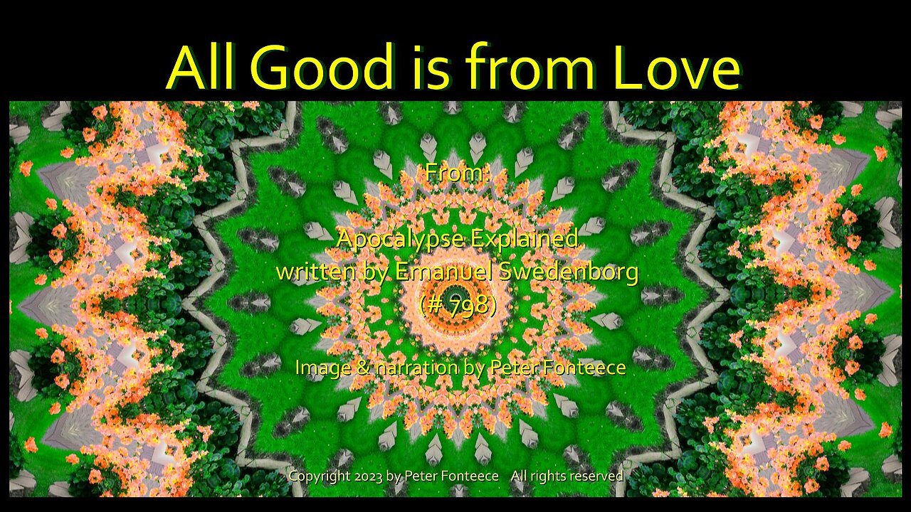 All Good is from Love