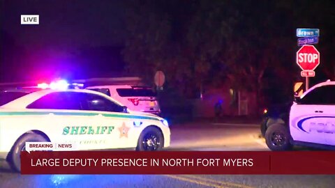 Man barricades himself in home in North Fort Myers