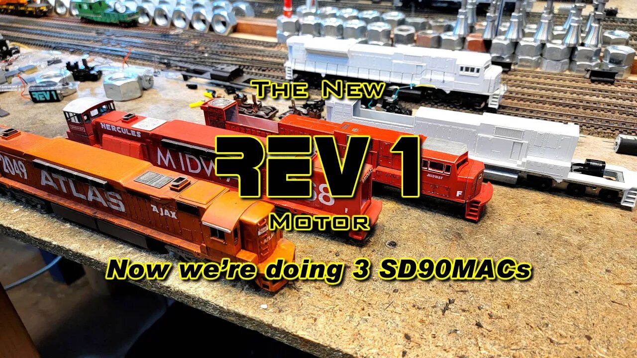 New REV 1 Motor adding another SD90MAC