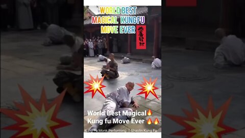 World Best Magical Kung fu Move Ever 🔥🔥🔥#shorts