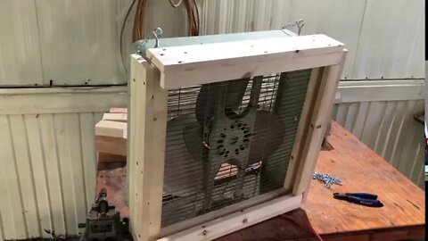 Box fan dust filter DIY