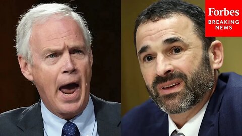 MUST WATCH： Ron Johnson Confronts IRS Chief About Agents Visiting Matt Taibbi's Home