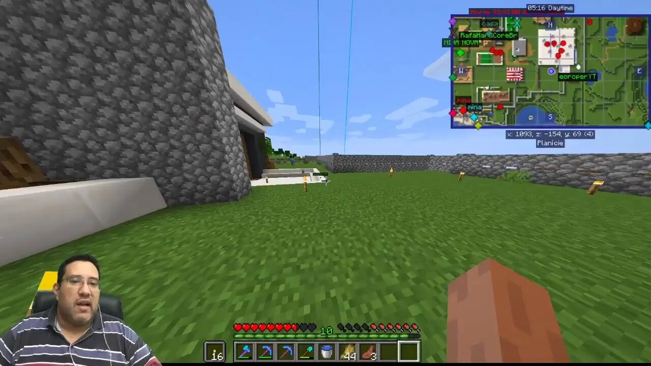 Live de Minecraft 1.15.2 com inscritos com #pai_eoroper, #eoroper e Parceiros do Canal! - #19