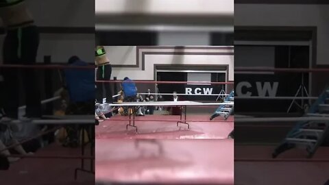 Slamming A FEMALE Wrestler Thru a TABLE!