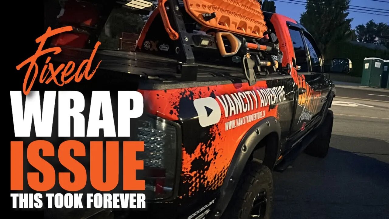 Wrap Failed | Reputable Vinyl Wrap Shops | Vancity Adventure