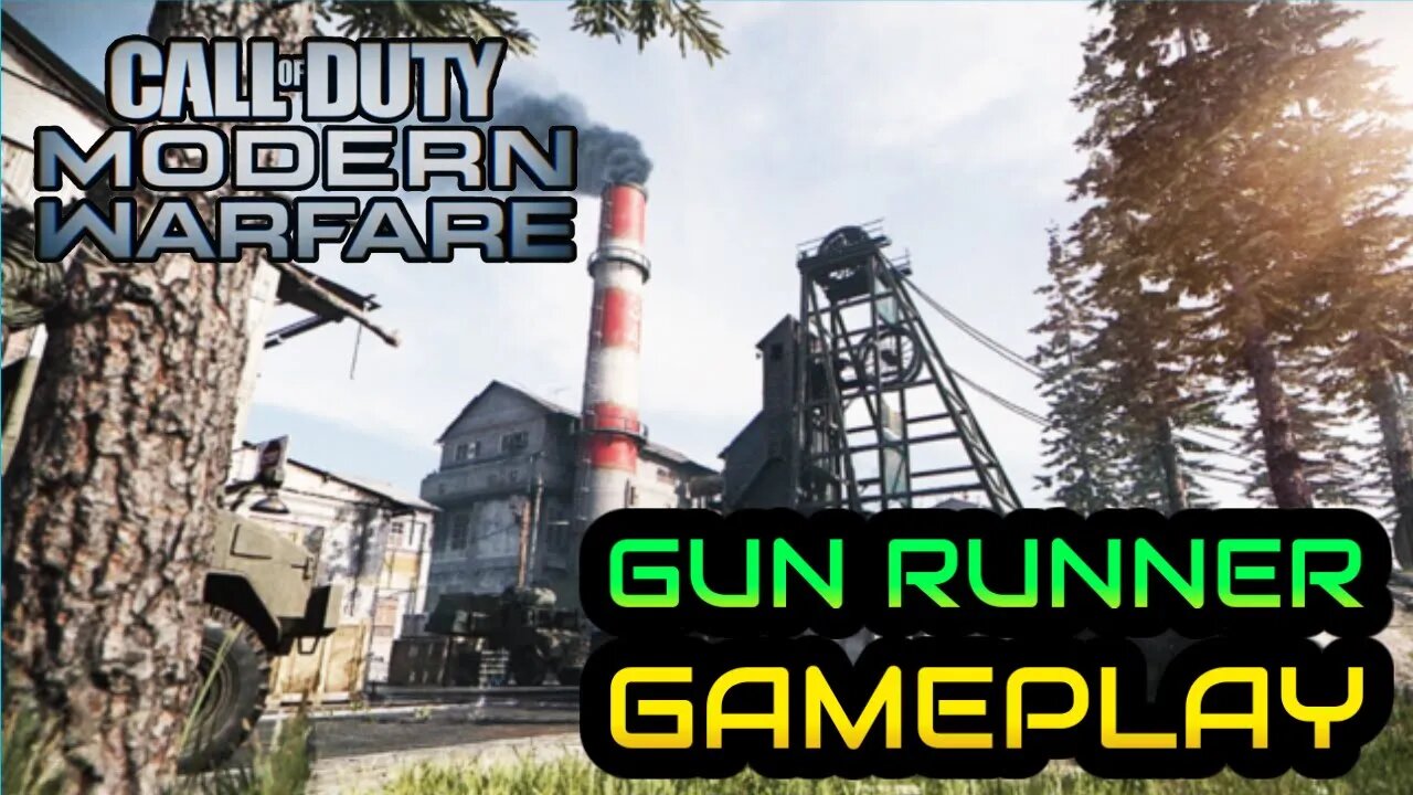 Call of Duty Modern Warfare 2019 Multiplayer Map Gun Runner Gameplay