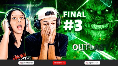 🔴 LIVE JOGANDO OUTLAST COM A MINHA NOIVA #3 | #RUMO12K ❤