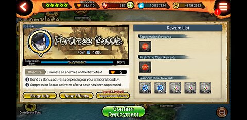 Naruto x Boruto Ninja voltage Bosse 6 Suppresion Mission