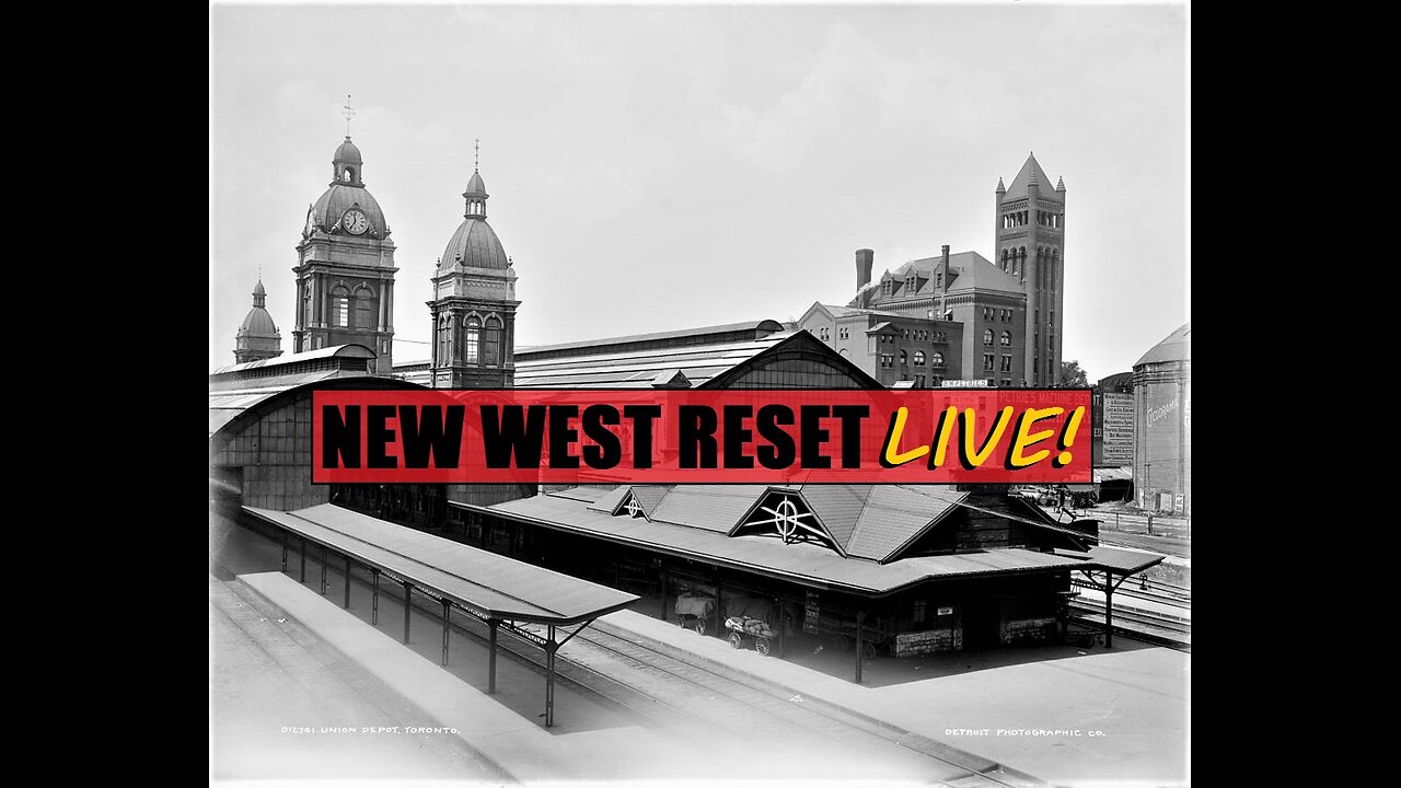 Phony Houses & Real Train Stations of Toronto: New West Reset LIVE! 71 #reset #oldworld #mudflood