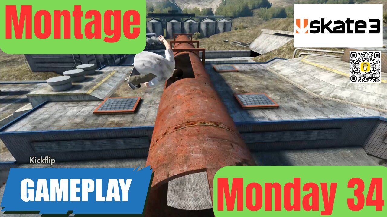 34 Montage Monday | EA Skate 3 | 4K Gameplay