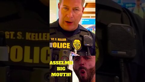 Frauditor AssElmo Rants to Airport Cop About His Rights: Classic! #shorts