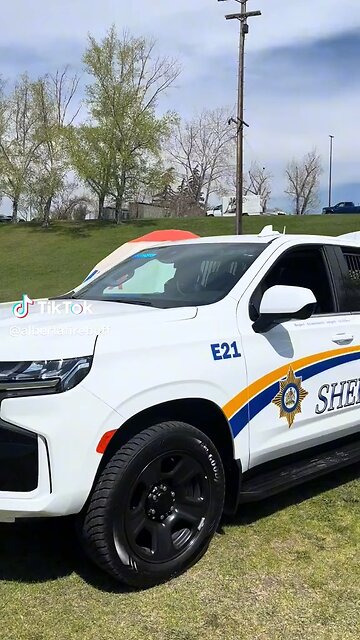 Police and Tactical vehicles on display for the public