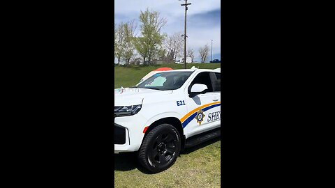 Police and Tactical vehicles on display for the public