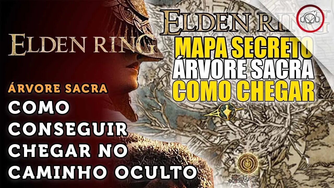 Elden Ring, Como conseguir chegar no caminho oculto da Árvore Sacra | super dica