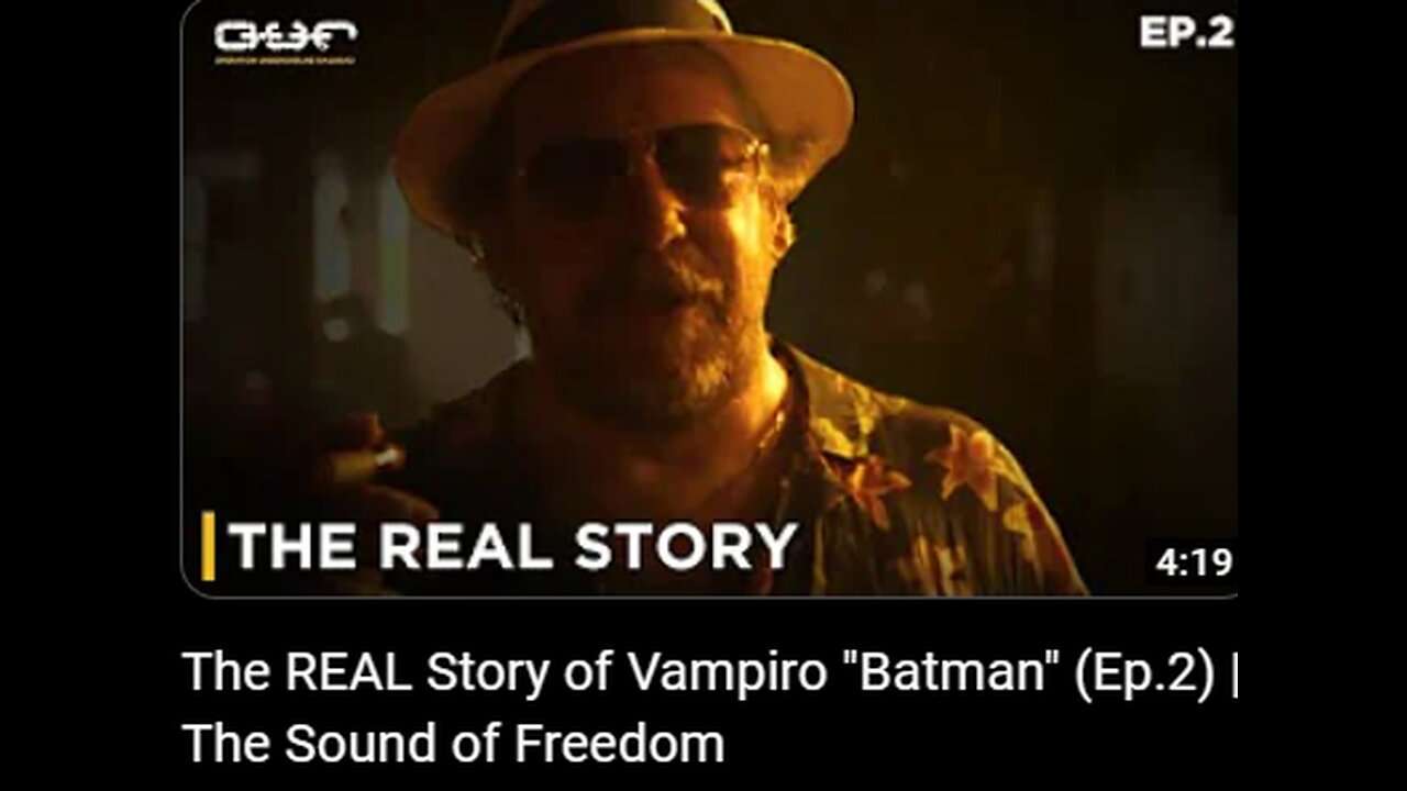 The REAL story of Vampiro "Batman" Part 1 | The Sound of Freedom