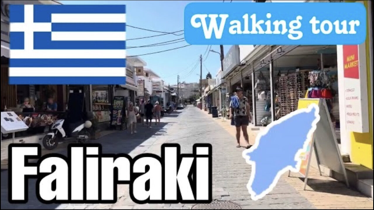 Faliraki Rhodes Walking Tour