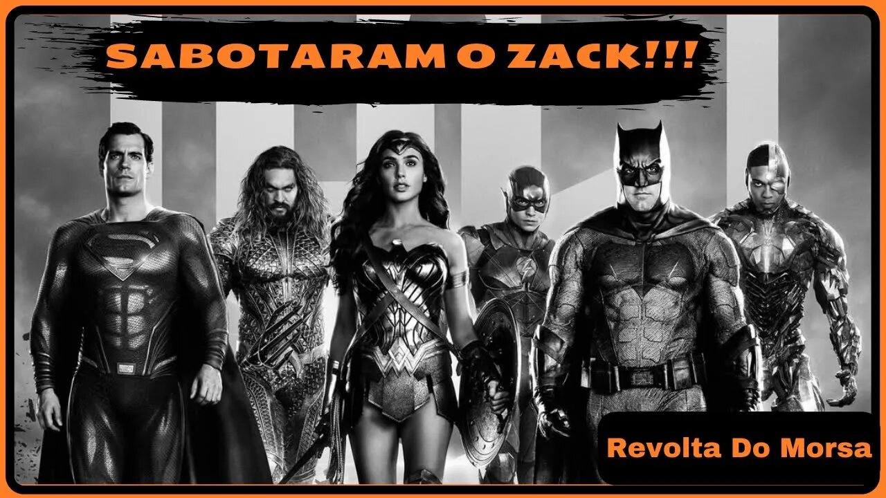 SNYDERCUT VAZOU!!!!!! | Revolta do Morsa