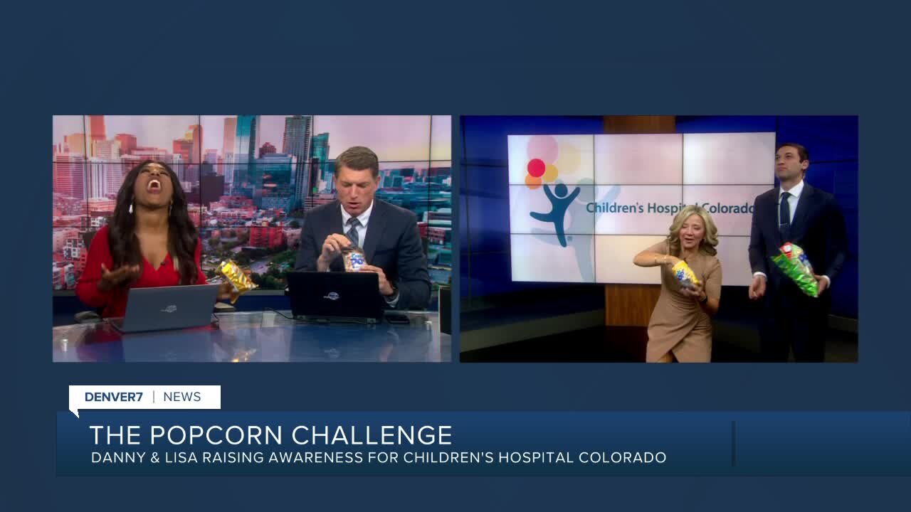 Try Ryan Seacrest's 'Popcorn Challenge' to help Children's Hospital Colorado