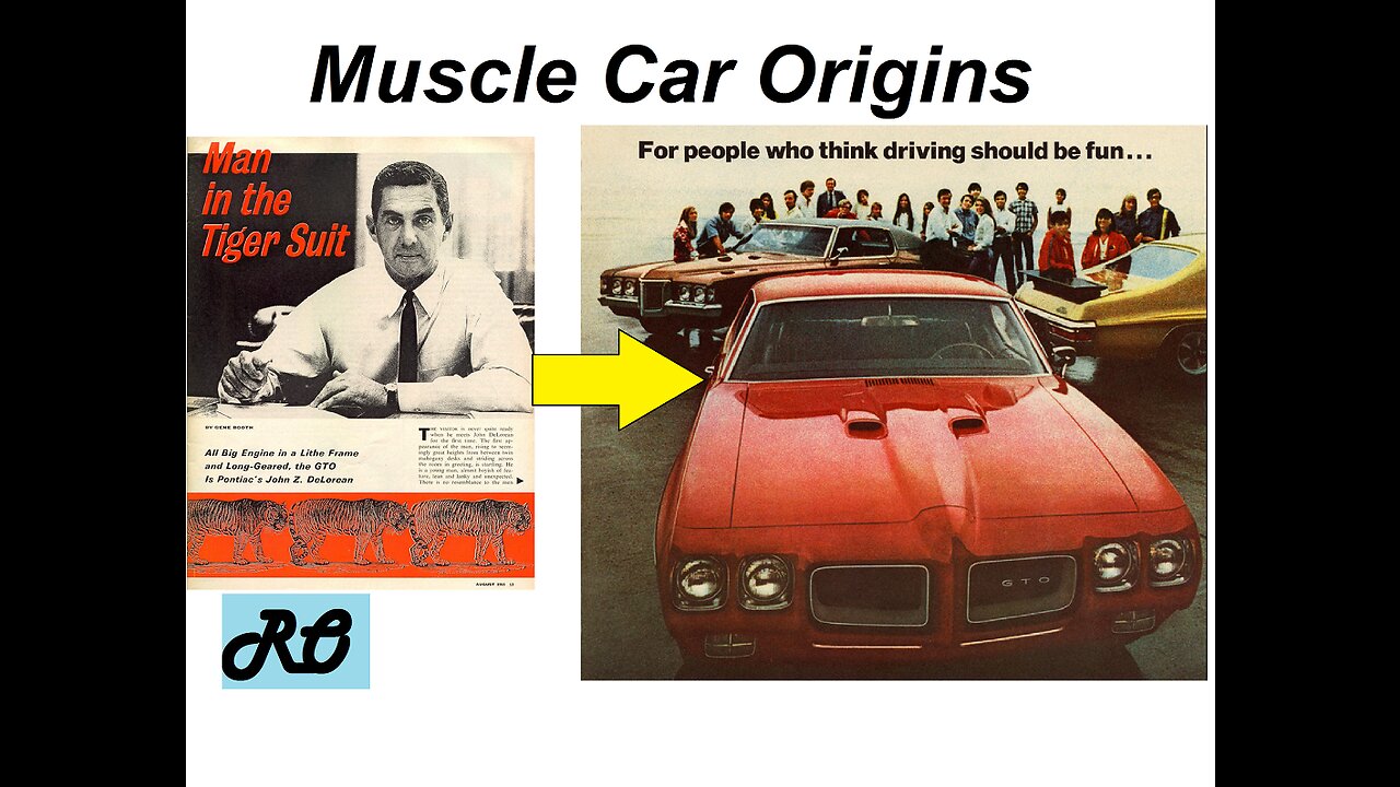 Muscle Car Origins | Surprising Beginning To Cars We Admire