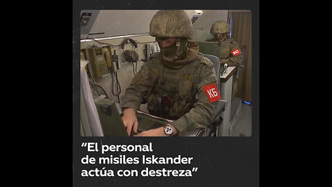 Comandante ruso habla sobre el trabajo del sistema de misiles Iskander