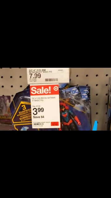 DC Heroes Unite and Caped Crusader Figure 50% off at Target! *Rodimusbill Toy Sighting*. #short