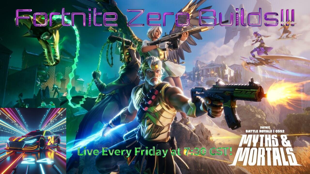 Racing and Then Vibes with my Fam on the Last day of Ch5 S2 Fortnite!