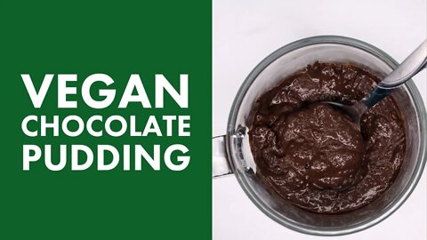 Vegan Chocolate Pudding Recipe