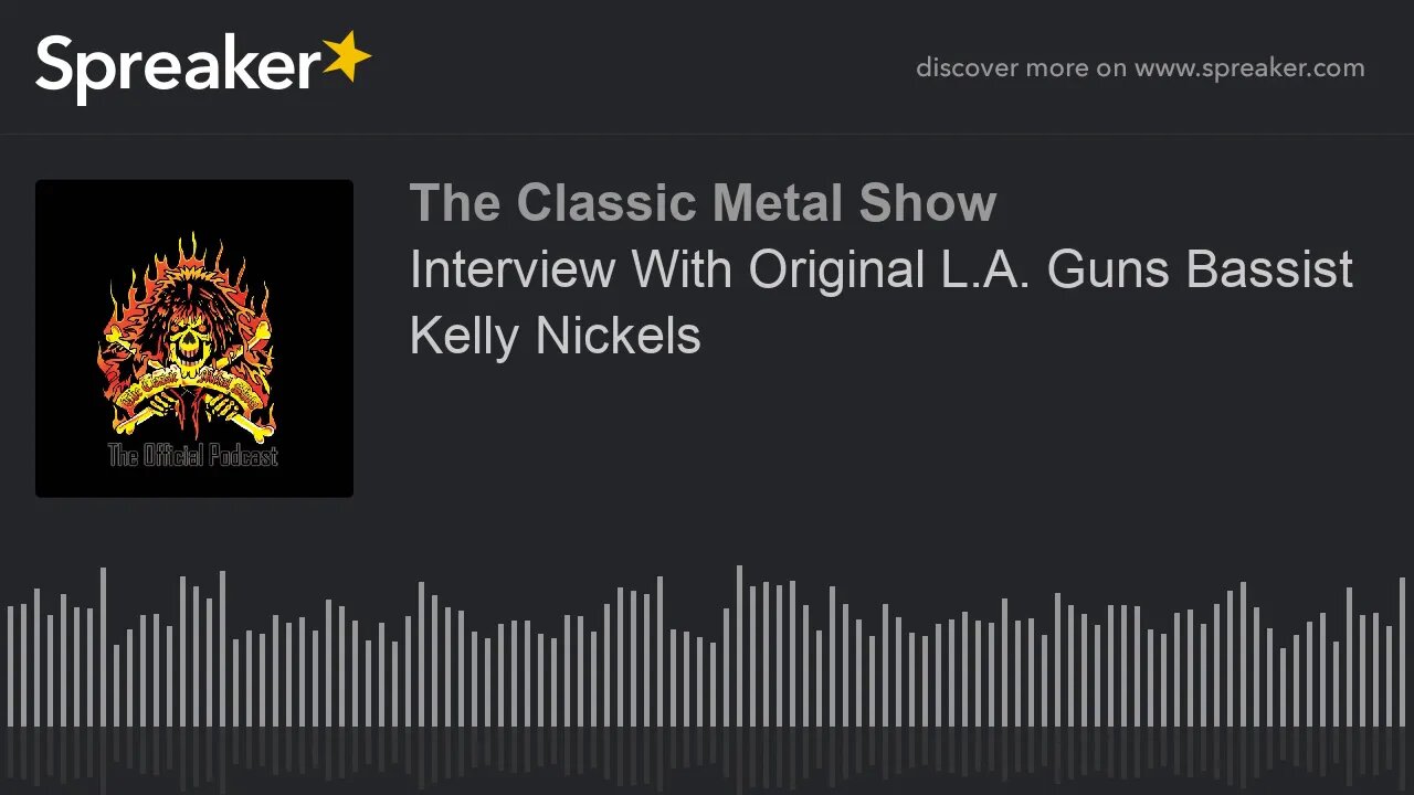 CMS HIGHLIGHT - Interview With Original L.A. Guns Bassist Kelly Nickels - 5/9/20