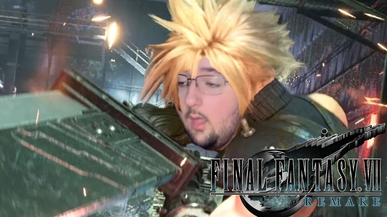 FF7 Remake Playthrough Part 2. First Class SOLDIER!!