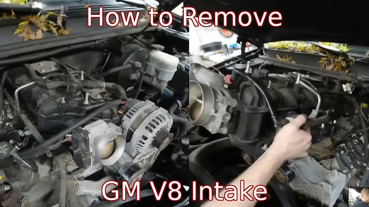 Remove Intake Manifold GM Truck, Accessing The VLOM