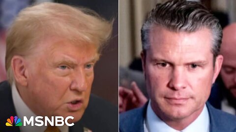 Trump still has confidence in Hegseth, yet critics say he's a ‘danger to national security’