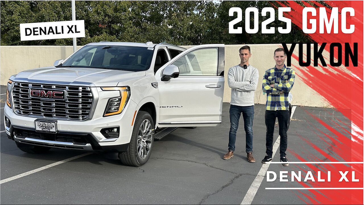 The new Yukon 2025 DENALI XL. New Tech!