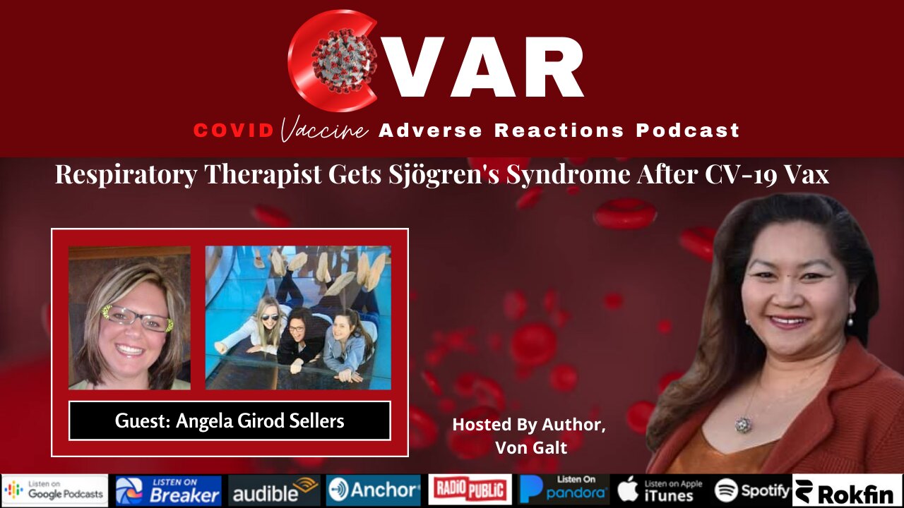 Respiratory Therapist Gets Sjögren's Syndrome After Covid-19 Vax - Angela Sellers