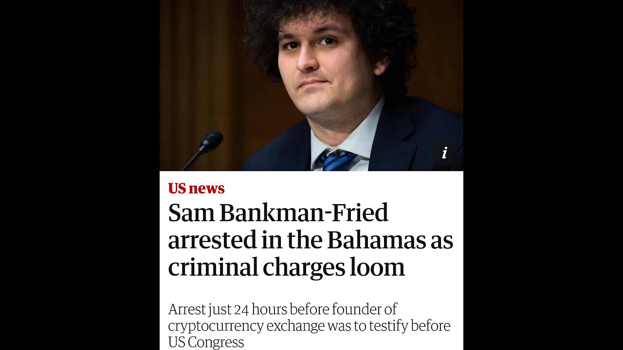 BREAKING CRYPTO MAFIA! FTX BANKMAN HAS BEEN ARRESTED