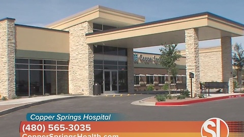 Get treatment for depression at Copper Springs Hospital