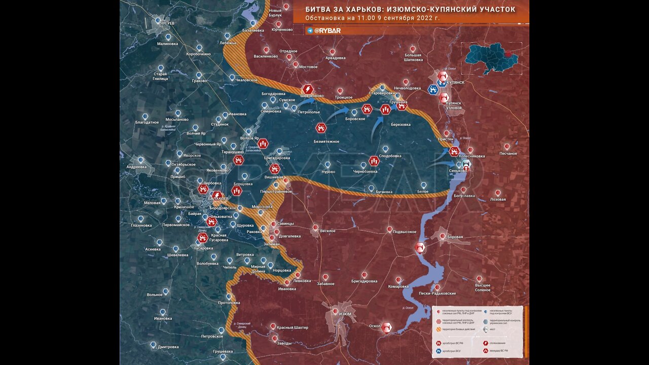 Ukraine's (very successful) Kharkov counteroffensive - why did Russia fail?