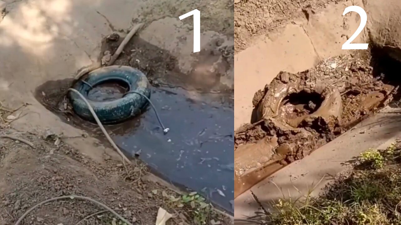 Drainage Cleaning With Car Type