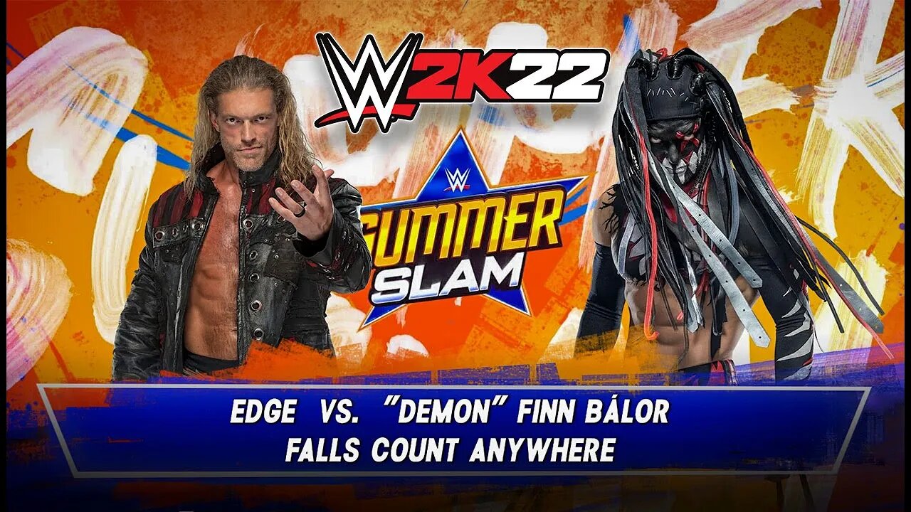 WWE 2K22 Gameplay: Edge Vs. "Demon" Finn Bálor - PC - Max Settings