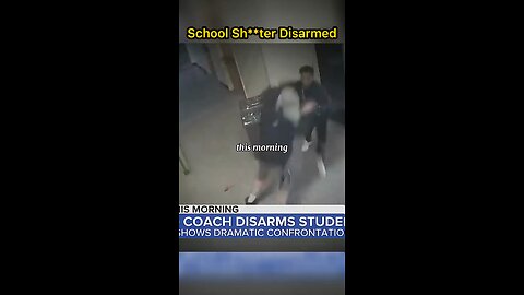 School Shooter Disarmed by Teacher