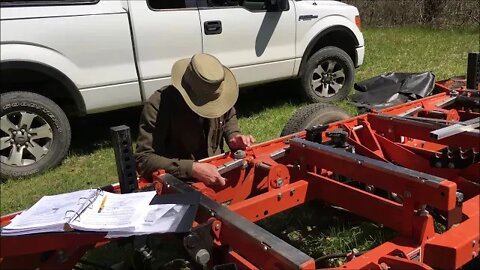 Wood-Mizer LT40 Side Support Adjustment | Primal Woods