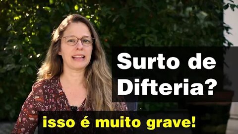 Difteria: Sintomas, tratamento e prevenção Vídeo n.35