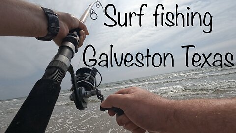 Surf fishing the upper Texas coast