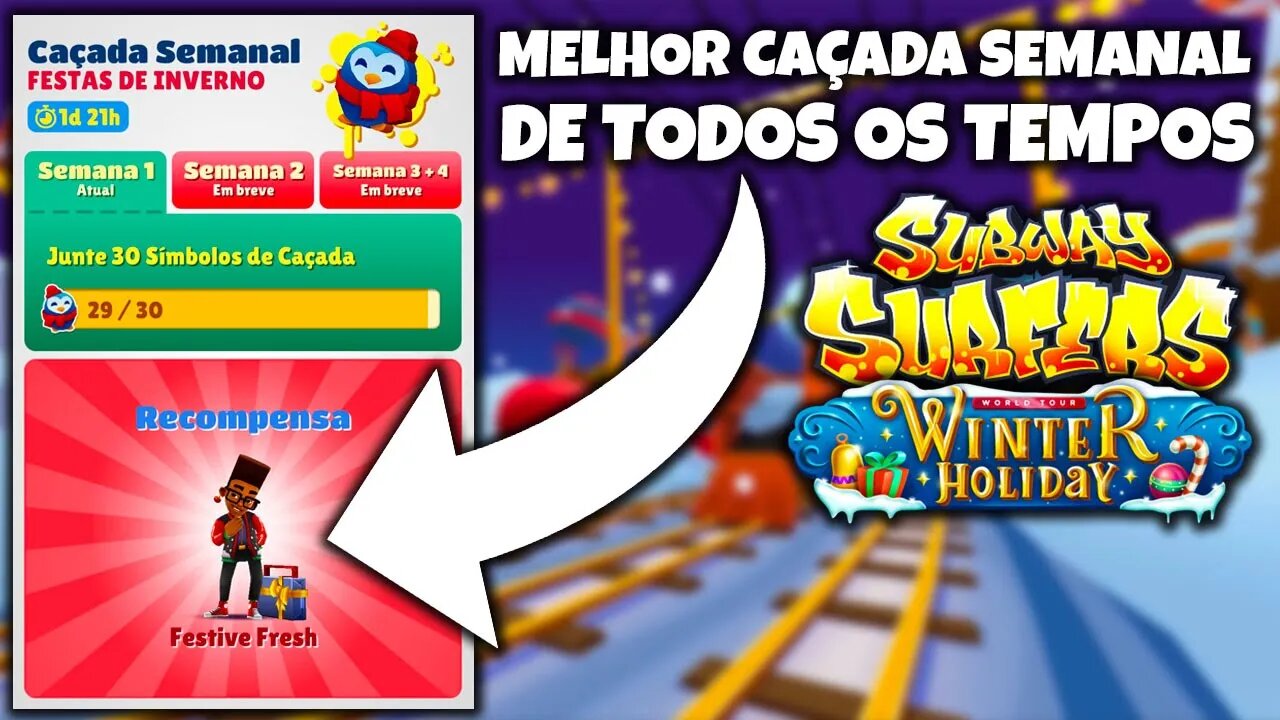 A MELHOR CAÇADA SEMANAL do Subway Surfers até hoje!