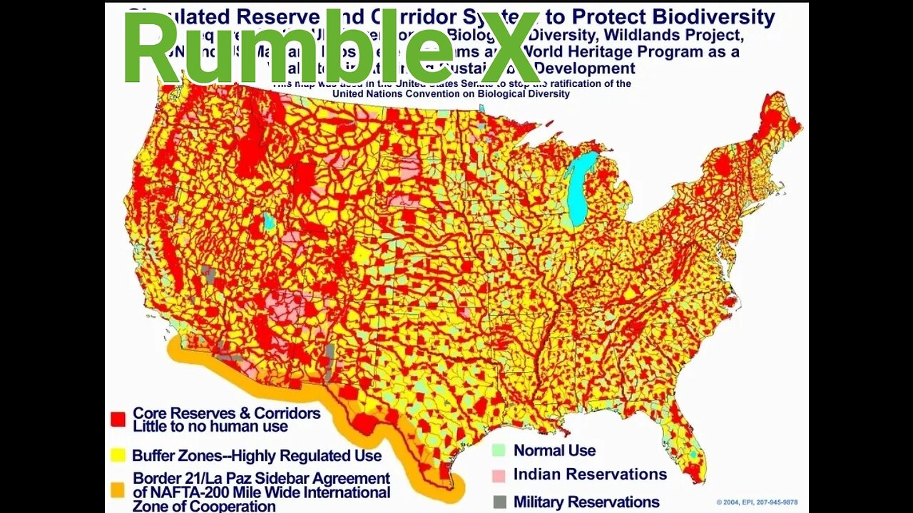 WEF & Agenda 2030 "Wildlands Project", Huma No Go Zones !!! Rapid Rant