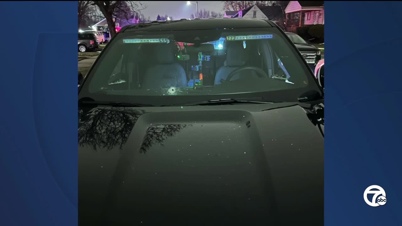 Suspect shot after firing at Detroit police officers; MSP investigating