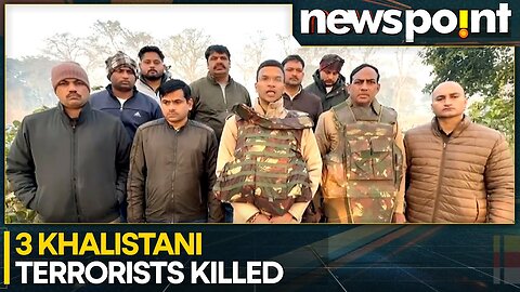 3 Khalistani Terrorists Killed in UP Encounter After Attacking Punjab Police Post | WION Newspoint