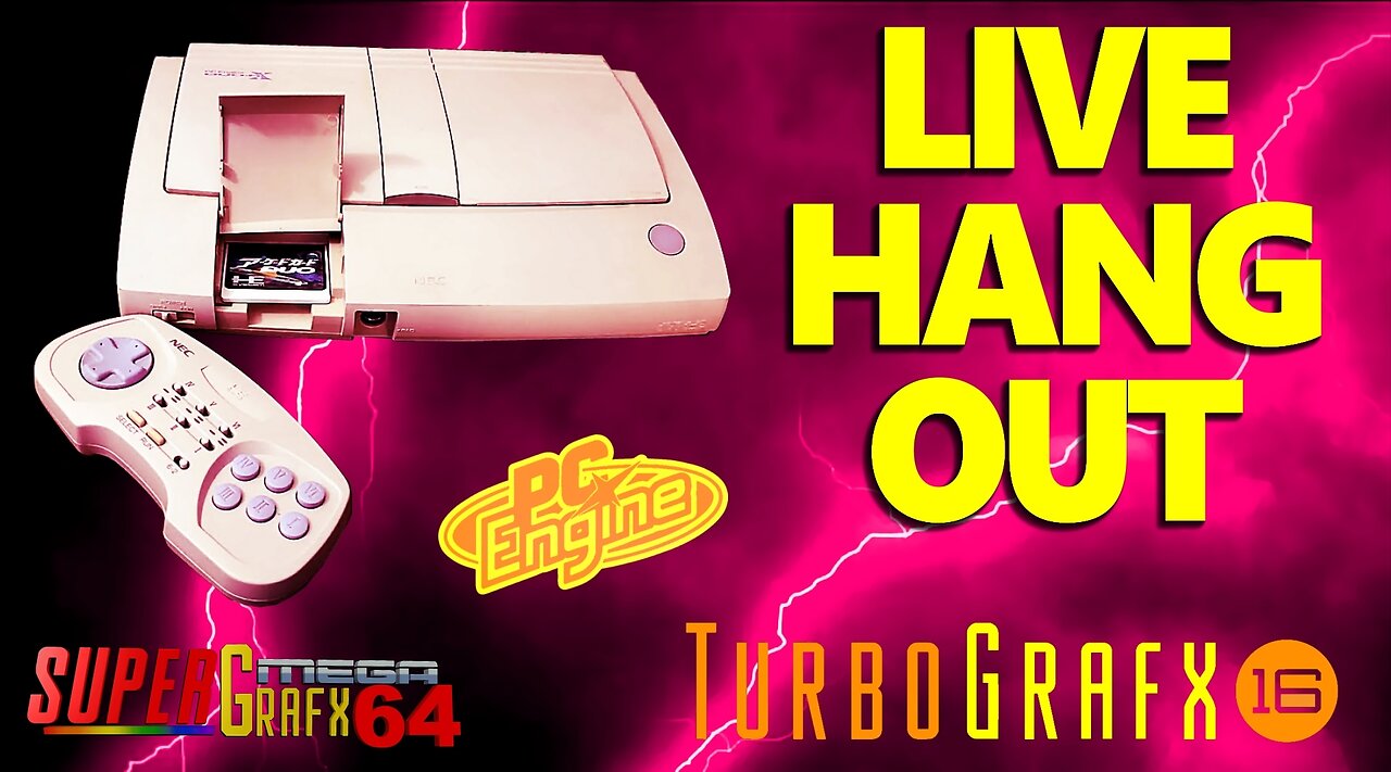 PC ENGINE LIVE WITH CYRUS MARTIN