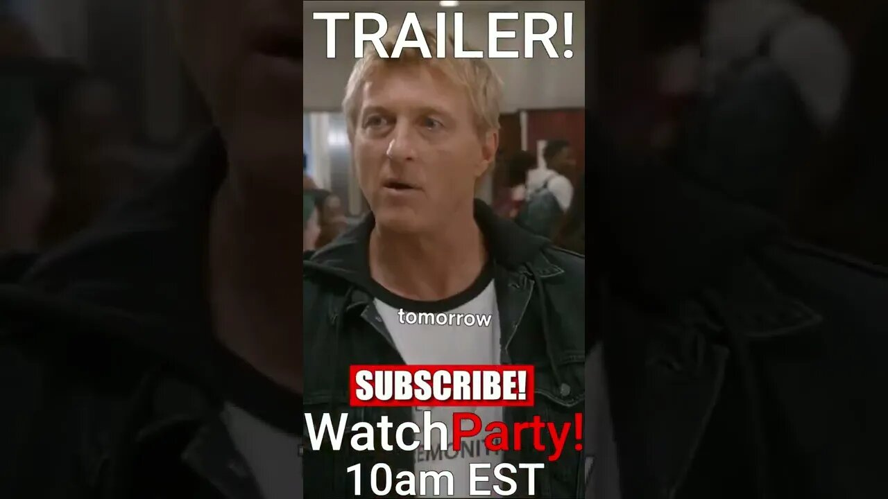 Cobra Kai Season 5 Trailer Tomorrow #Shorts