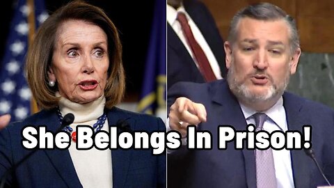 Sen. Ted Cruz DESTROYS Nancy Pelosi & Entire Democrats Over Failures Of Criminal Justice System