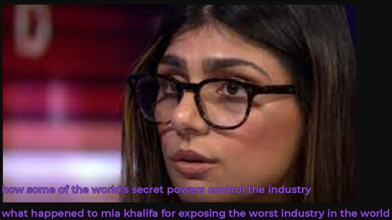 Mia Khalifa Telling How the Industry Make Films an